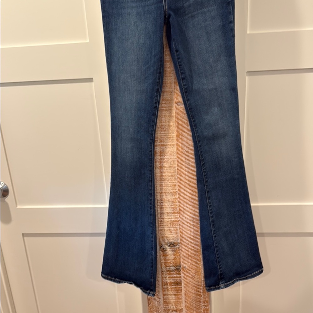 Splendid Blue Flare Wide Leg Jeans - Picture 5 of 8